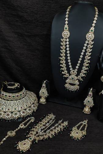 Premium designer function wear heavy jewellery collection