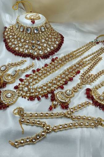 Premium designer function wear heavy jewellery collection