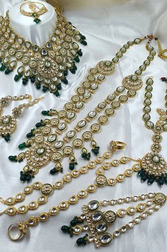 Premium designer function wear heavy jewellery collection