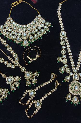Premium designer function wear heavy jewellery collection