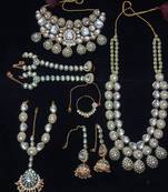 Premium designer function wear heavy jewellery collection