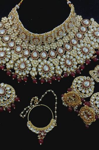 Premium designer function wear heavy jewellery collection