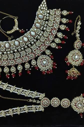 Premium designer function wear heavy jewellery collection