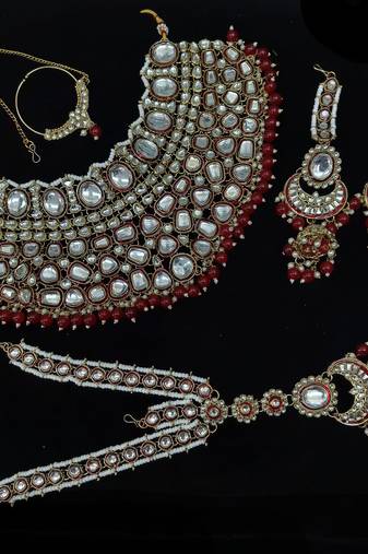 Premium designer function wear heavy jewellery collection