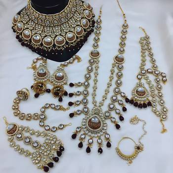 Premium designer function wear heavy jewellery collection 1
