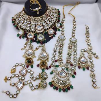 Premium designer function wear heavy jewellery collection 1