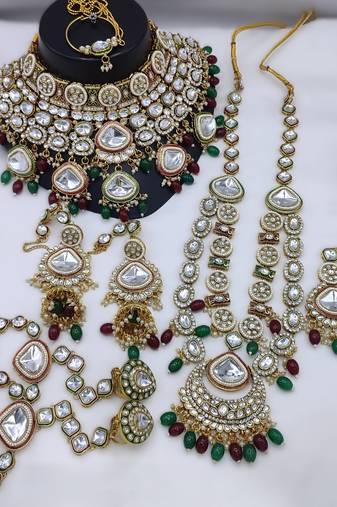 Premium designer function wear heavy jewellery collection