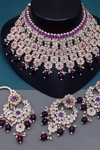 Premium designer function wear heavy jewellery collection