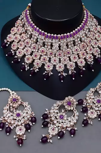 Premium designer function wear heavy jewellery collection