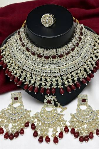 Premium designer function wear heavy jewellery collection