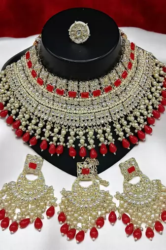 Premium designer function wear heavy jewellery collection