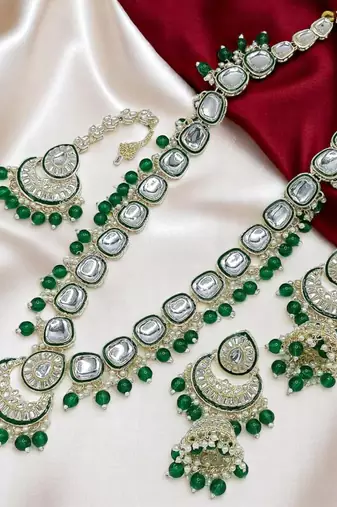 Premium designer function wear heavy jewellery collection
