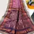 Lavender Paithani silk blend Saree With Contrast Weaving Pallu And Blouse