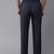 Navy blue cotton embroidered payjamas