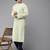 Navy blue cotton embroidered payjamas
