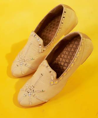 mirror embroidered silk loafer 1