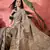 Women's grey silk blend rangkat bandhani work saree with unstitched blouse piece
