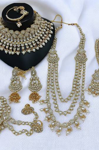Premium designer function wear heavy jewellery collection