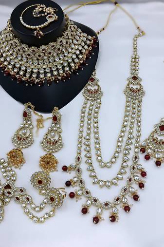 Premium designer function wear heavy jewellery collection