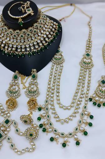 Premium designer function wear heavy jewellery collection