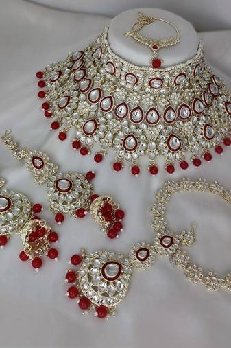 Premium designer function wear heavy jewellery collection