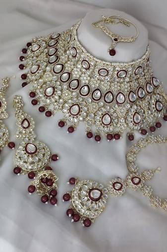 Premium designer function wear heavy jewellery collection
