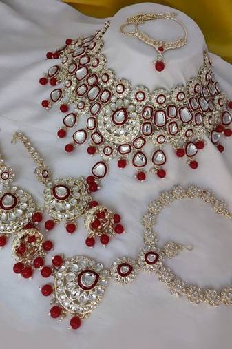 Premium designer function wear heavy jewellery collection