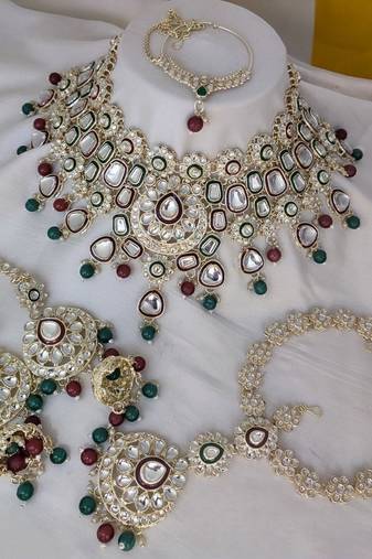 Premium designer function wear heavy jewellery collection