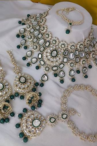 Premium designer function wear heavy jewellery collection