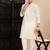 Off white cotton solid kurta for mens