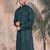 Firozi cotton textured kurta for mens