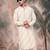 Deep beige cotton sequins kurta for mens