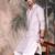 Voilet cotton printed kurta for mens