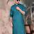 Firozi cotton textured kurta for mens