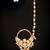Classic kundan bridal nath with pearl fringe