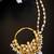 Majestic kundan pearl drop nath