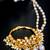 Majestic kundan pearl drop nath