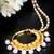 Elegant polki nath with pearl drops