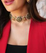 Aanya handmade kundan choker set