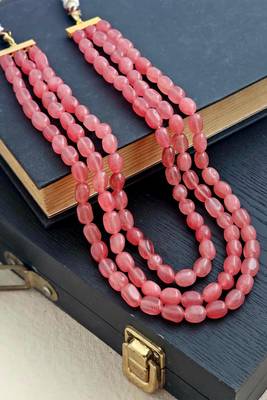 Blush blossom pink duldul necklace 2
