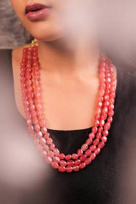 Blush blossom pink duldul necklace 3