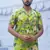 Green cotton Half sleeve jungle explorer Shirt for mens