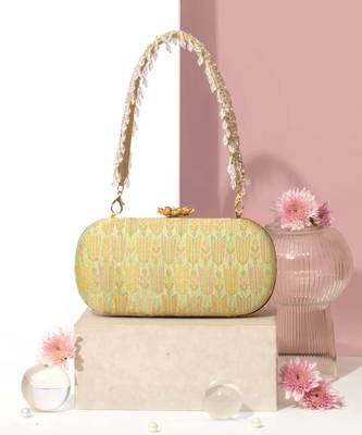Multicolor silk hand bag 1