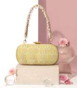 Multicolor silk hand bag