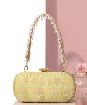 Multicolor silk hand bag 3
