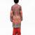 Multicolor sequin embroidered Net kurta Set