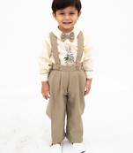 Lemon yellow Printed Cotton Co Ord Set