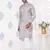 Levender jecquard with pintex work kurta pyjama for mens wear
