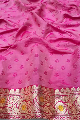 Yellow Art silk blend kanjivaram Art silk blend saree with blouse