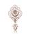Premium Beaded Groom Mala with Elegant Brooch
